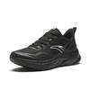 New Anta Cushioned Slip Resistant Abrasion Resistant Breathable Low Top Running Shoes Men's Black 912415522-1