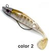 Señuelo Blando 10cm15g Cabeza Jig Cola T Pesca de Agua Salada Señuelos de Pesca Marítima Señuelos de Silicona Minnow Pike Swimbait