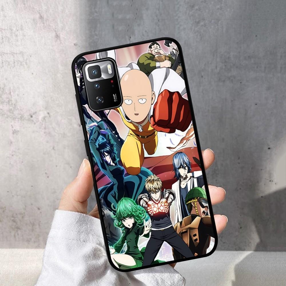 One Punch Man Phone Case For Redmi Note 4 X 5 A 6 7 8 T 9 9S 10 11 11S 11Epro Poco M3 Pro