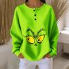 Women's Casual Shirts Long Sleeve Tops Button Up V Neck Loose Knit Fall Favorites For Women