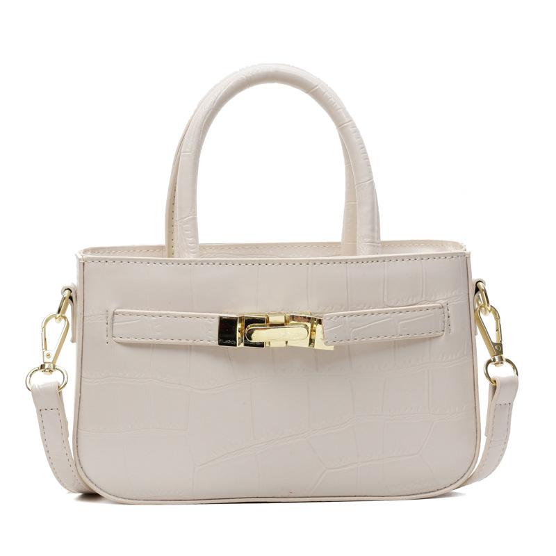 Handbag Women's New Fashion Solid Color Shoulder Messenger Bag