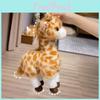Giraffe Plush Toy Sika Deer Stuffed Doll Cartoon Animal Decoration Kids Gift