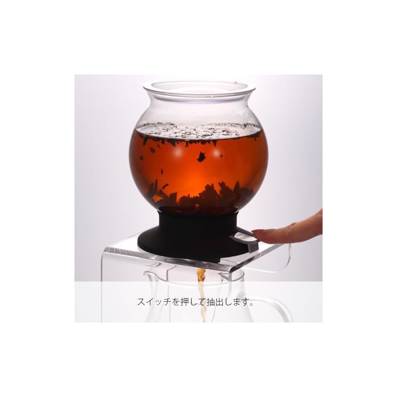 HARIO Largo Tea Dripper with Stand Set, 800ml, Perfect Gift, TDR-8006T