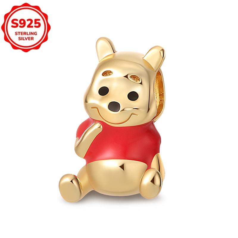 Squirrel Chip Dale Copper Witch Villians Princess Charm Bead For Women Original Bracelet Diy Jewelry Pendant Gift