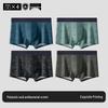 Nanjiren Men's Breathable Boxer Briefs 4-Pack