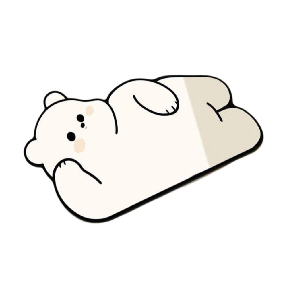 Cartoon Bathroom Floor Mat Quick Dry Decorative Door Mat Small Rug Entry Door Mat  Kitchen