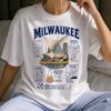 Funny Milwaukee Shirt - Retro US Cities Gift - Sarcastic Milwaukee Clothing