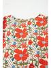 2026 Summer V-Neck Floral Print Dress: Versatile European and American Fashion Loose Cover-up Short Skirt for Women