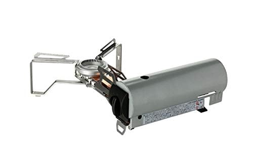 Snow Peak HOME & CAMP Burner (Silver, GS-600SL) - Compact Tabletop Gas Stove for Outdoor Camping and Cooking (Includes Sticker)