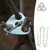 Adjustable BBQ Tripod Detachable Pot Tripod Set Camping Gear Camping Tripod  Outdoor Cooking