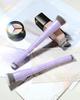 EIGSHOW Dual Head Foundation Concealer Multifunctional Makeup Brush with Silver Ion Synthetic Fiber Bristles for Purple & Brush 2-in-1 Long-Lasting