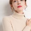 Women Bottom Sweater Turtleneck Long Sleeve Slim Fit Knitting Tops