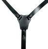 wide thin cowhide leather fashionable snap hook [Lawevan] Men's Y-shaped suspenders, 20mm, double-layered belt, soft, suspenders, leather,