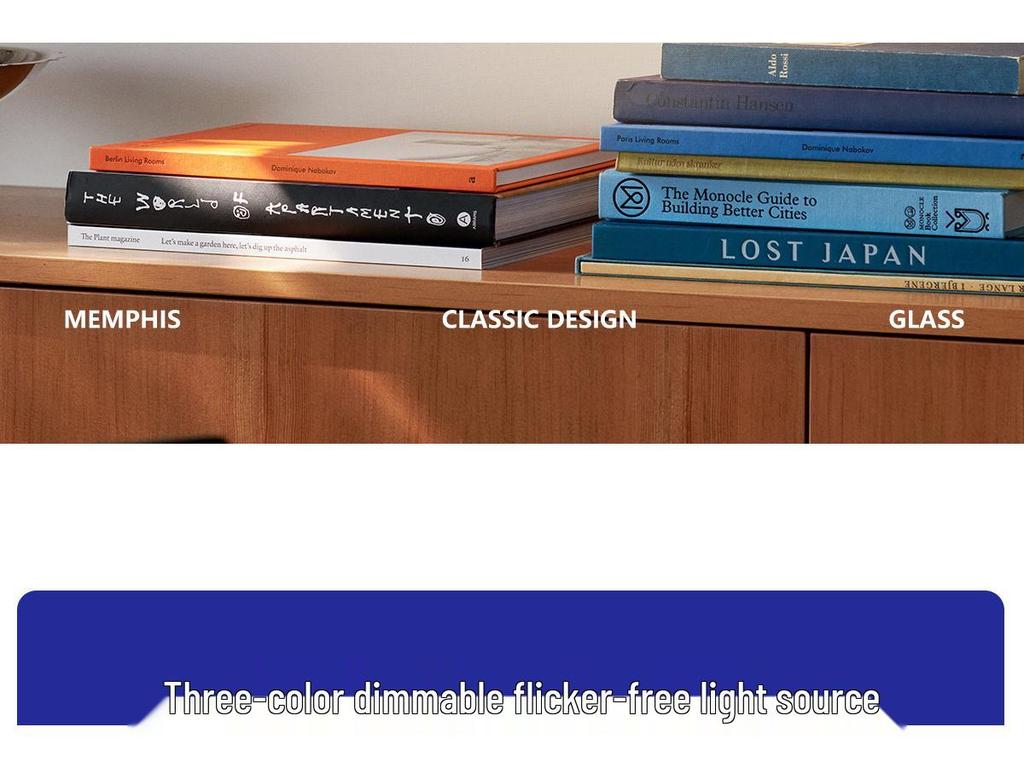 Mid-Century Modern Memphis Color Bedside Lamp: Minimalist Creative Circus Chandelier for Kids' Room or Study