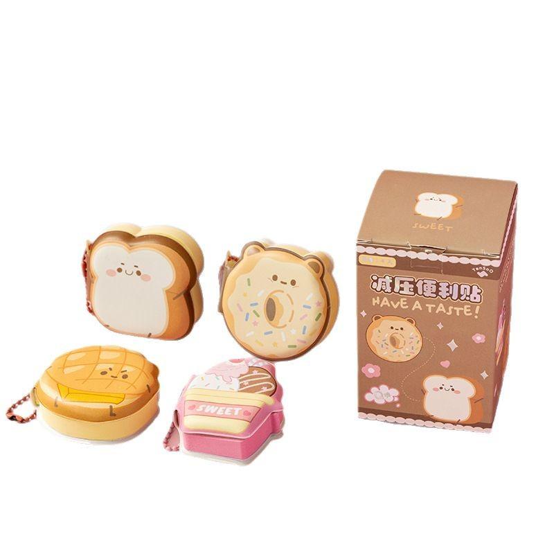 1Pcs Decompression Notes, Doudou Book, Student Portable Office Memo Sticky Note Paper Book