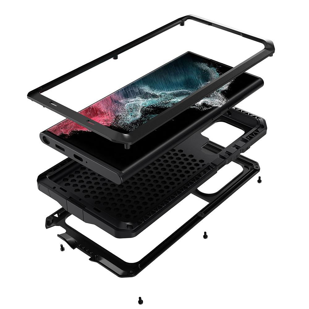

Сверхмощный защитный чехол Doom Armor для Samsung S22 S21 Plus Ultra Note 20 Ultra Casemetal Алюминиевый чехол для телефона Роскошный чехол Funda