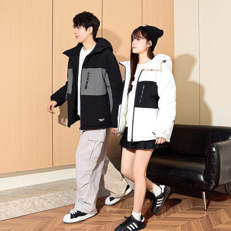 TonLion Couple Hooded Padded Jacket