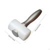 Aluminum Handle Leather Carving Hammer for DIY Stamping and Crafting