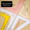 Patchwork Ruler Multifunctional Plastic Ruler Universal Quilting Ruler with Clear Scale for Sewing Quilting & Crafting