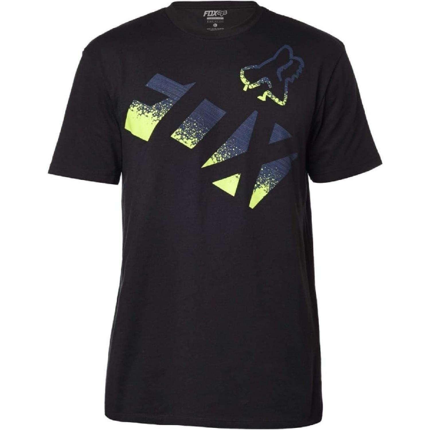 Fox Men s Chemical Short Sleeve T-Shirt, Black, Small S разноцветный