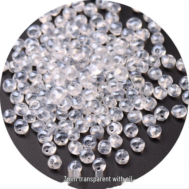 3/4 mm weiße Glasperlen mit Teilloch in Wassertropfenform für selbstgemachten Schmuck und Accessoires für Hochzeitskleider