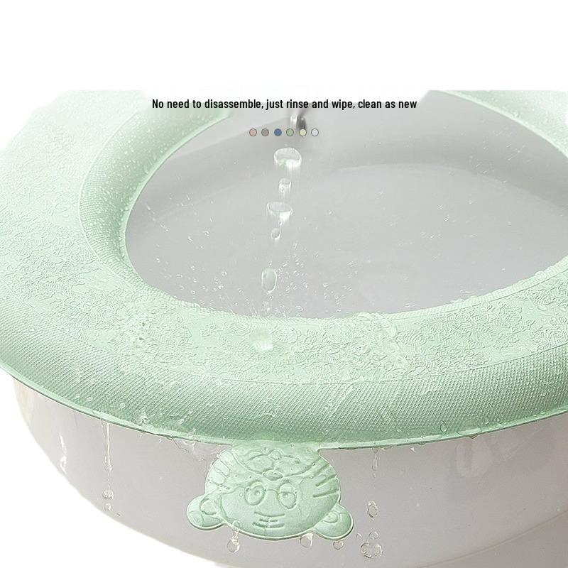 Waterproof Toilet Seat Cushion Pad - Four Seasons Universal Cover