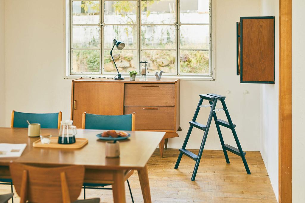 Hasegawa Kogyo Stepstool 3 Tier Black SE-8a(BK) (79cm) (17717) [2020 Model]