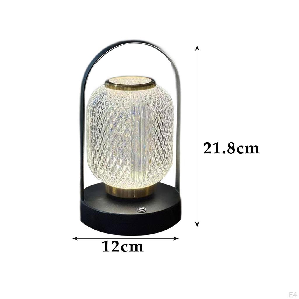Camping Lantern Outdoor Lamp Table Decoration Recharging Cordless Desk Tent Light for Home