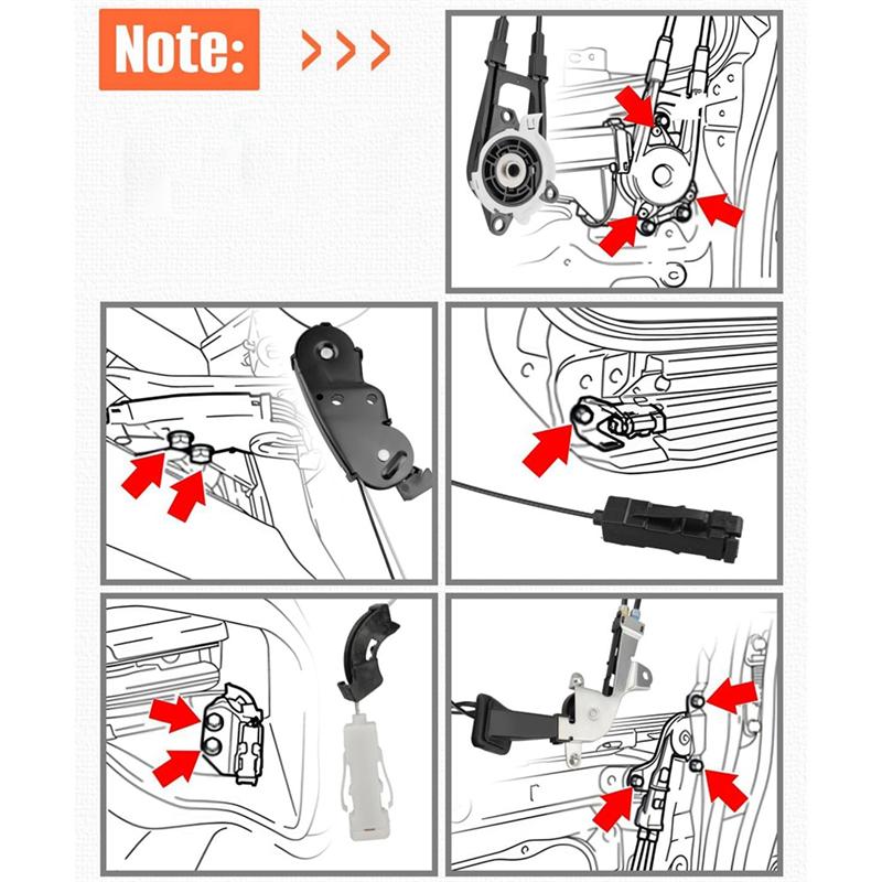 Power Sliding Door Cable Assembly Power Sliding Door Cable Sliding Door Cable For Toyota Sienna Right