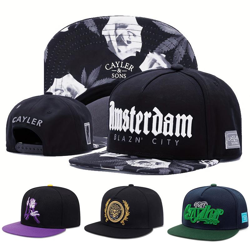 

New Men s Fashion Blazn’s City Hip Hop Hat Outdoor Sports Duck Tongue Hat Embroidered Women s Baseball Sun Hat чорний