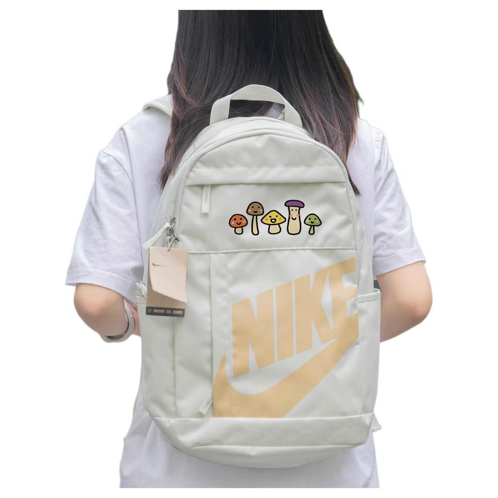 Nike Custom Bag Printed Pattern Travel Sports Fashion Versatile Trendy Unique Design College Style Fabric Backpack DD0559-020(TEAM378-FC-F2)