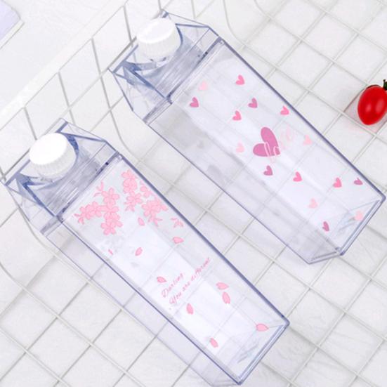 

500 мл бутылка для воды пищевая большая емкость пластиковая чашка для воды без BPA сока мультфильм домашняя