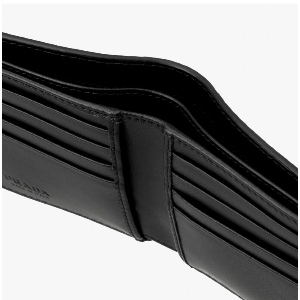 Prada Grain Triangle Logo Wallet 2mo513 2e54 F0002