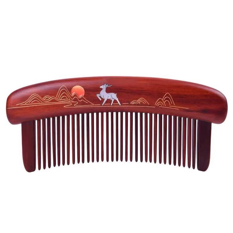 Подарочный набор гребней из сандалового дерева Tan Mujian