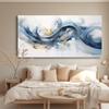Leinwand Wandkunst Fluid Art Modernes Abstraktes Gemälde Rahmenlos Wohnzimmer Schlafzimmer Büro Haus Dekor Hochwertiger Druck Leinwand