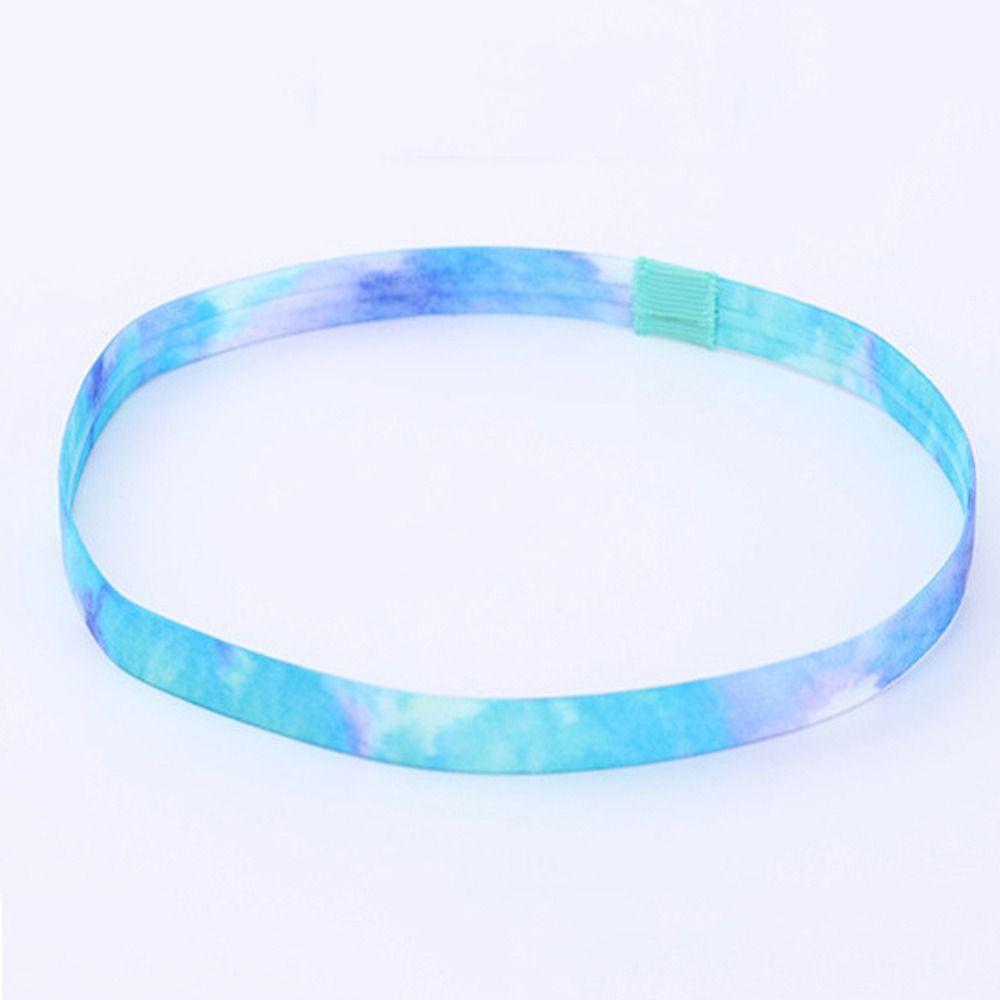 Headband Fitness Headband Sport Headband Yoga Hair Band Silicone Sweat Guide Hair Band