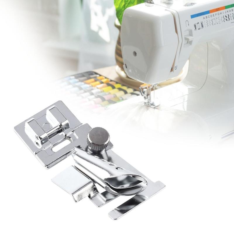 Adjustable Binder Foot Sewing Machine Presser Foot Easy to Use Bias Binder Binding Foot for Sewing Machines