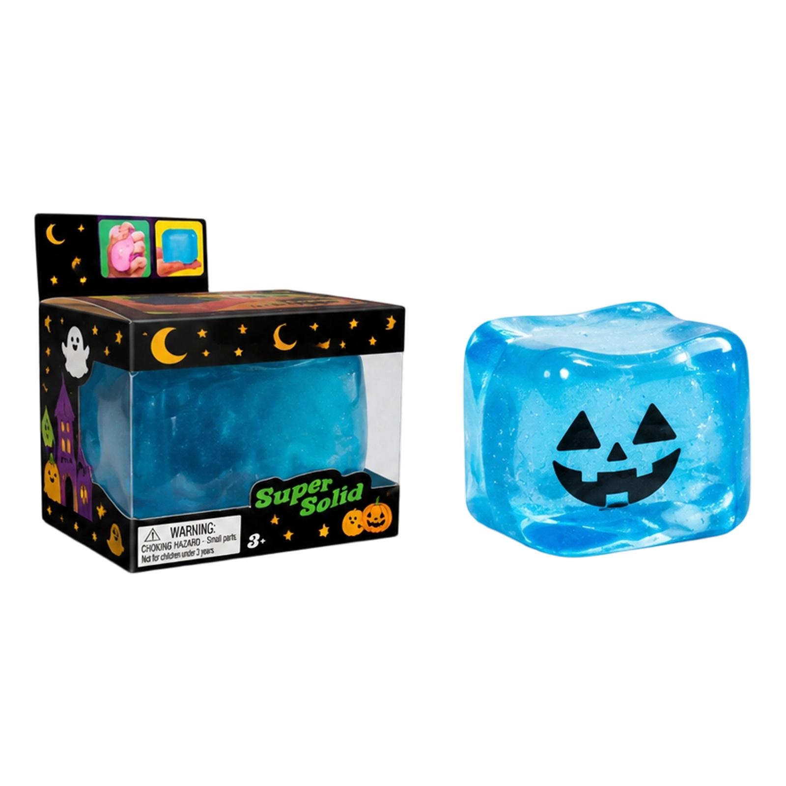 Halloween Pumpkin Print 3D Sensory - Stress Toy for Kids синий