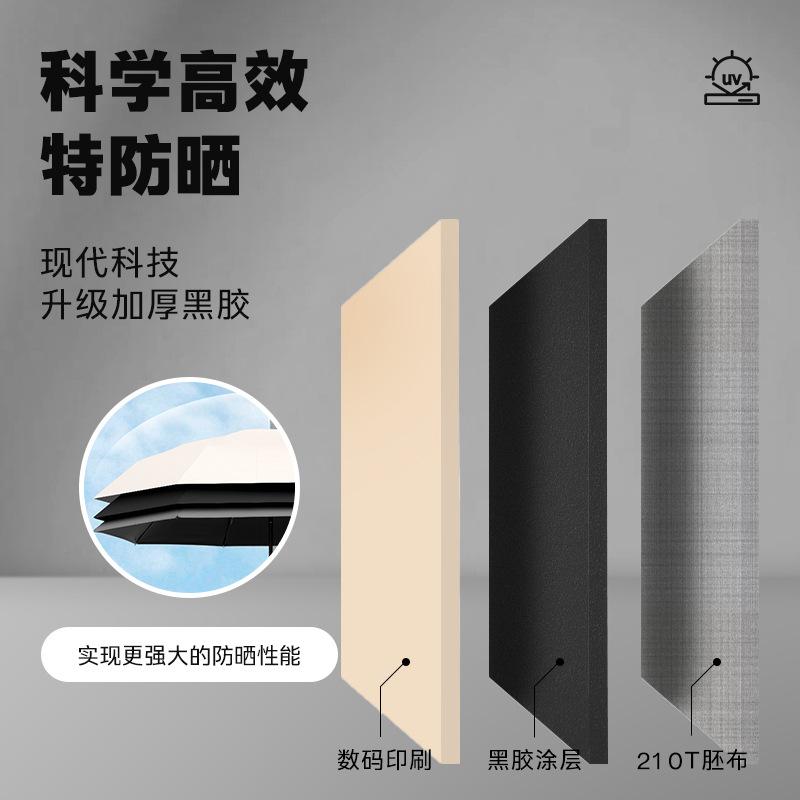 Umbrella automatic umbrella large double folding umbrella sunny and rainy female thickened reinforced umbrella men