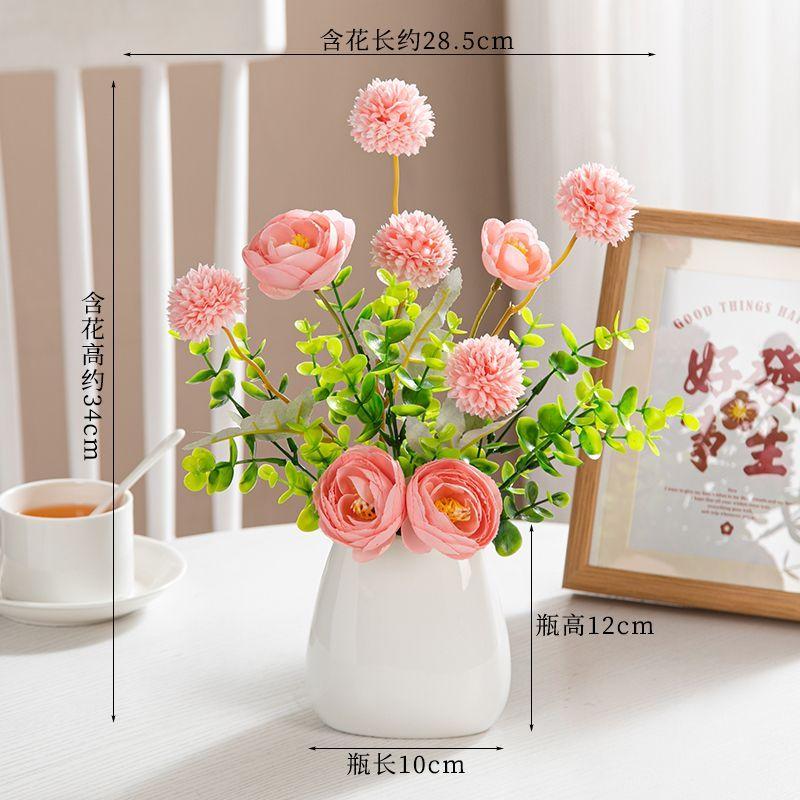 Artificial Flower Scented Lotus For Home Decoration Fake Flowers For Dining Table And Living Room Small Ornaments
