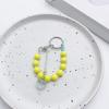 Vibrant Beaded Keychain Bag Charm Phone Chaiin Keyring for Fashion Enthusiast