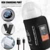 Baby Bottle Warmer USB Powered Feeding Bottle Heater with Adjustable Heating Temperature Portable Thermal Insulation Bag