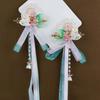 1 Pair Long Ribbon Hanfu Hair Clip Flowing Tassel Ribbon Bows Hairpin  Hanfu Dress Up