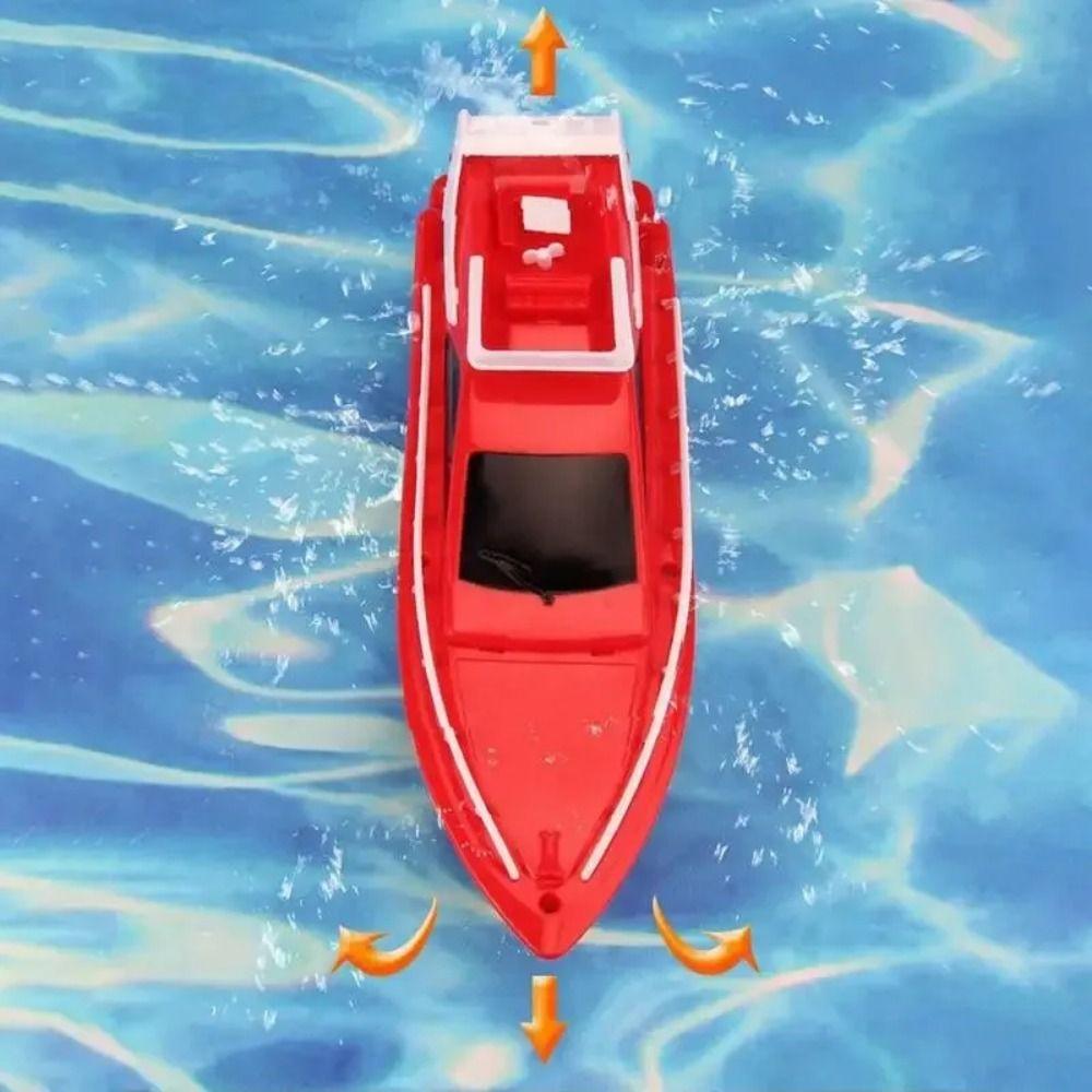 Waterproof Remote Control Speedboat High Speed RC Boat Kids Toy Electronic Boat  Children Gifts