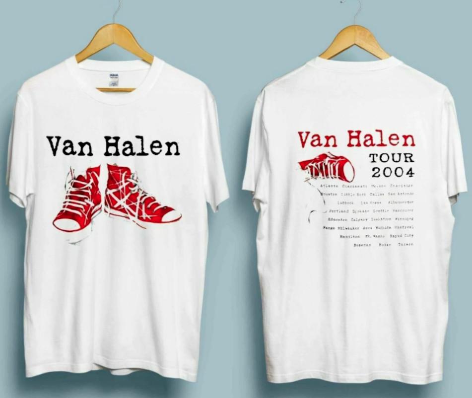 New Vintage Van Halen Tour 2004 T-Shirt Unisex T-Shirt XL