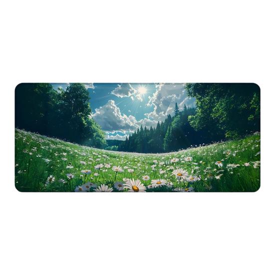 

Мультяшна прямокутна водонепроникна килимка для миші для дому, офісу, ігор, комп ютера, ноутбука, килимок для столу з нековзкою гумовою основою, аксесуари для ПК M