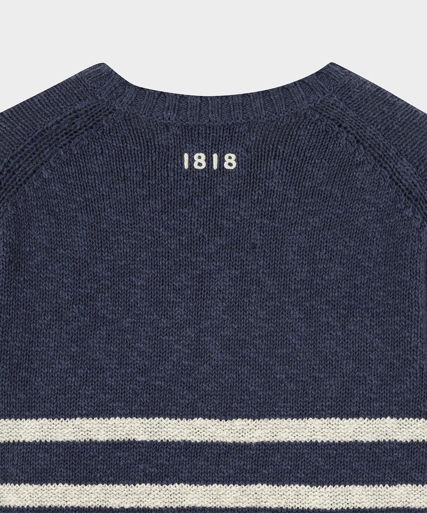 BROOKS BROTHERS Mariner Crewneck Sweater (Navy) (Bbwrmm8851Qfs)