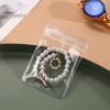 20/40 Pcs Transparent Jewelry Storage Bags Dustproof Moisture-proof Antioxidation Waterproof Earrings Rings Necklace Storage Pouches with Storage Box