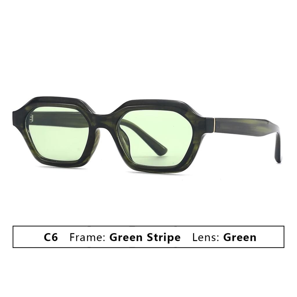 Retro Trend Small Frame Sunglasses Women Men Punk Gradient UV Protection Sunglasses Classic Vintage UV400 Outdoor Sunglasses