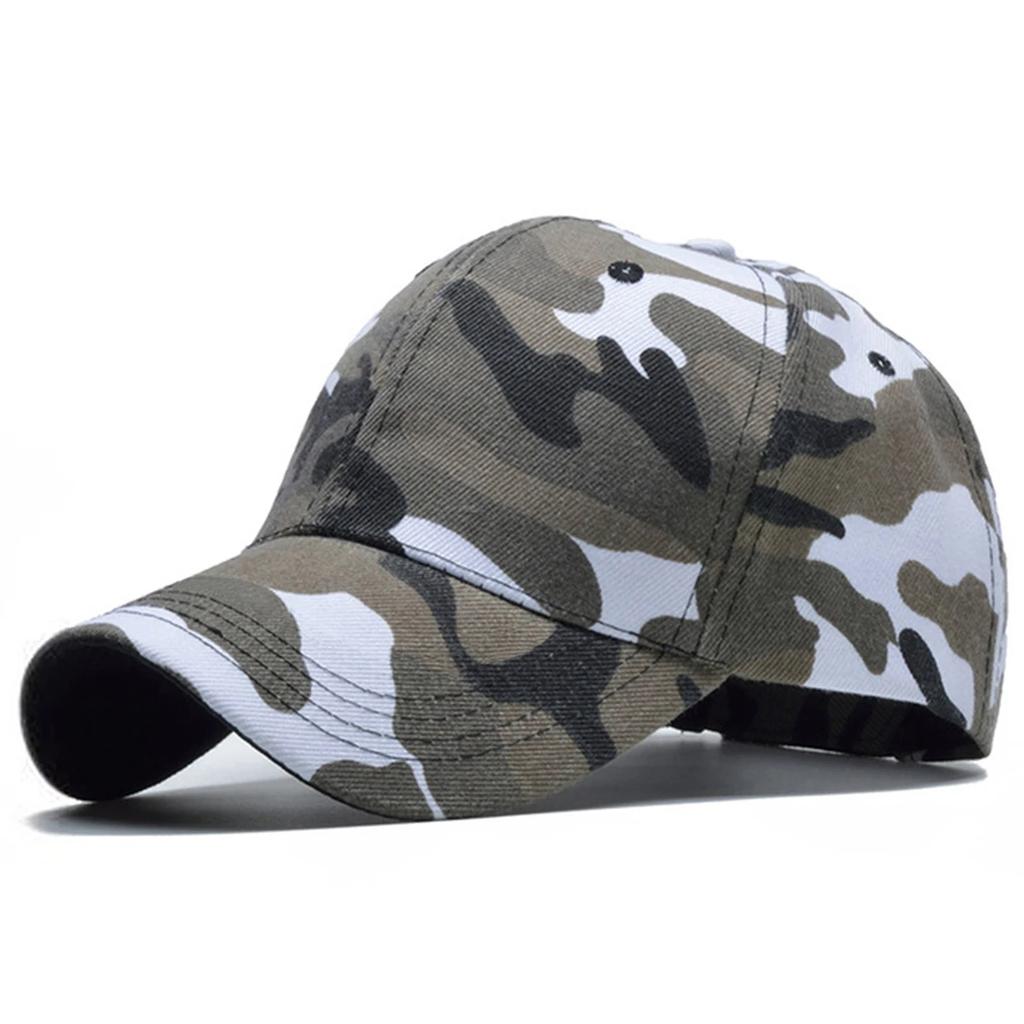 Unisex Light Plate Camouflage Baseball Caps Spring and Autumn Outdoor Adjustable Casual Hats Sunscreen Hat Sports Cap